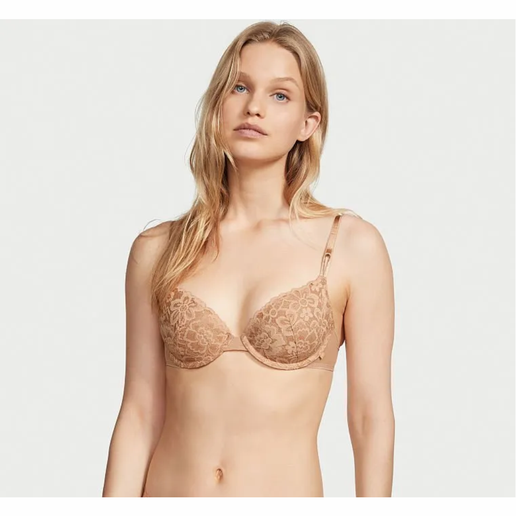 Brasier de tela transparente best sale