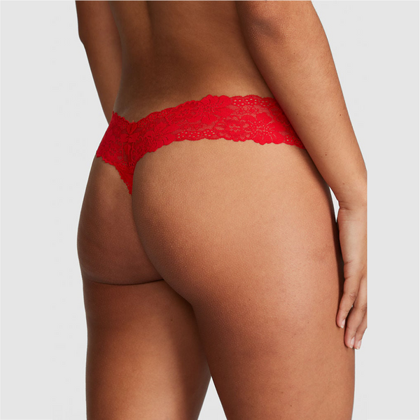 TANGA - Talla S Rojo