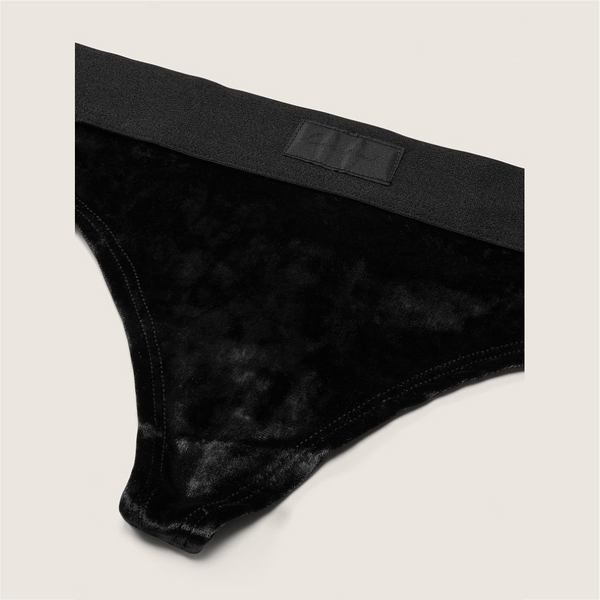 TANGA - Talla XS Negro