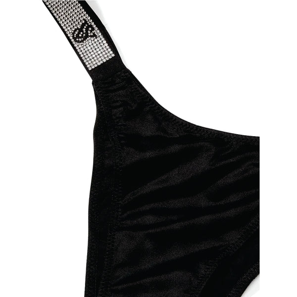 TALLA S - Bikini Brasileña Shine Strap Negro