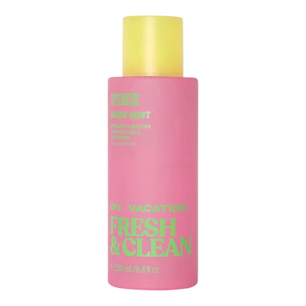 Fresh Clean On Vacation 250ml BODY MIST – Beauty Pink Shy