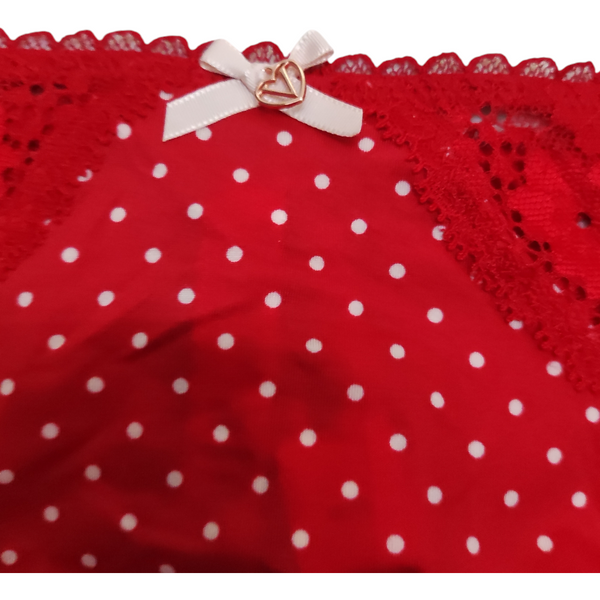 TANGA - Talla M Rojo