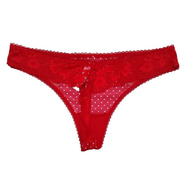 TANGA - Talla M Rojo