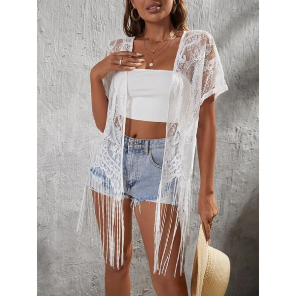 Talla S - Kimono Blanco