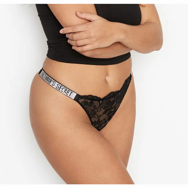 TALLA XS - Tanga Brasileña Negro