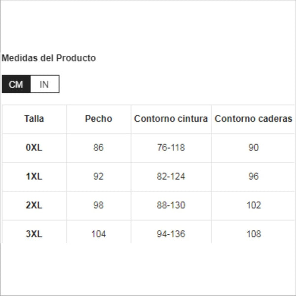 Talla 3XL  - BIKINI