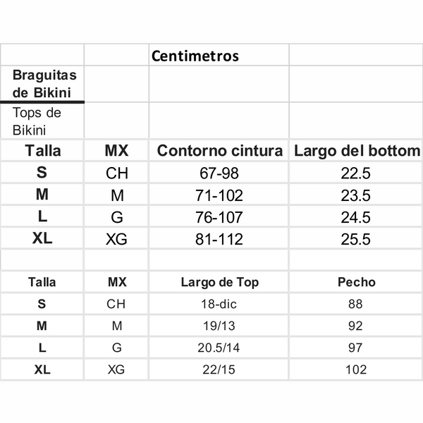 BIKINI - Talla L