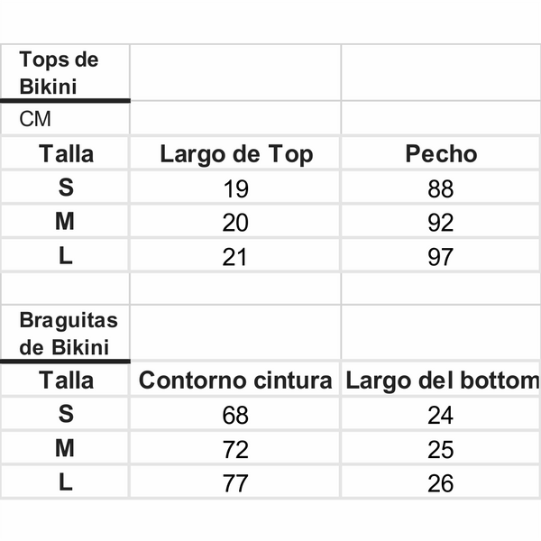 BIKINI - Talla L