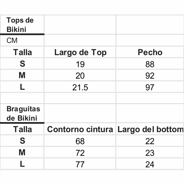 BIKINI - Talla L