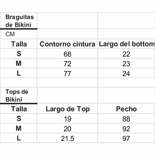 BIKINI - Talla L