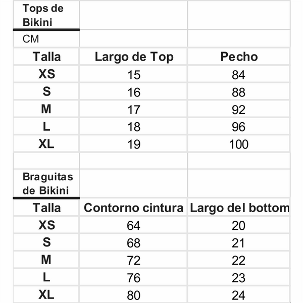 BIKINI - Talla L