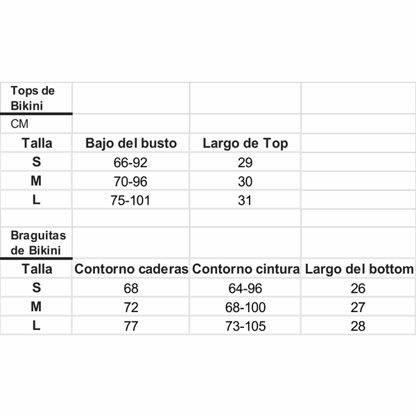 BIKINI - Talla L