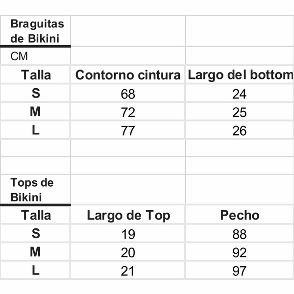 BIKINI - Talla L