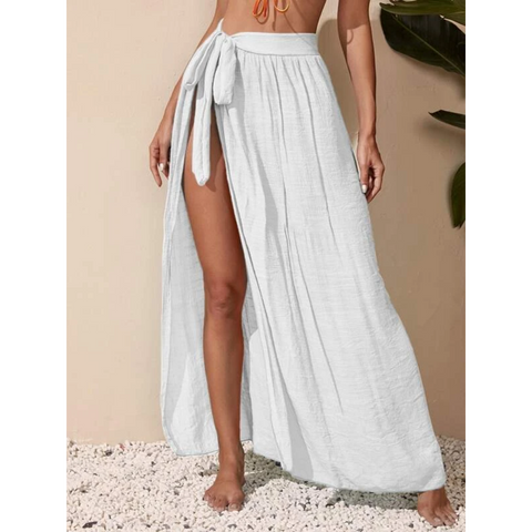 Talla L - Falda con nudo a la cintura
