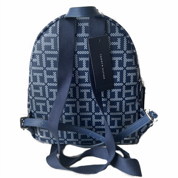 Tommy Hilfiger Azul Mochila Mediana
