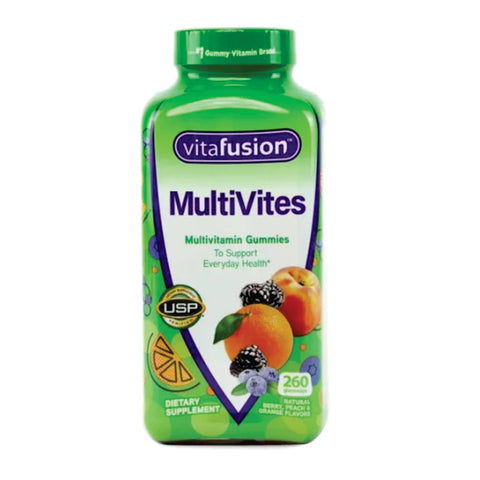 GOMITAS Multivitamínico vitFUSION 260 pzas.