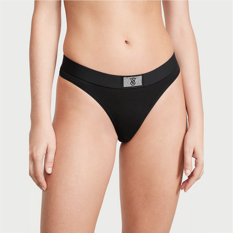 TANGA - Talla M Negro