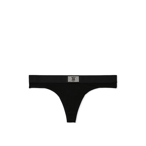 TANGA - Talla M Negro