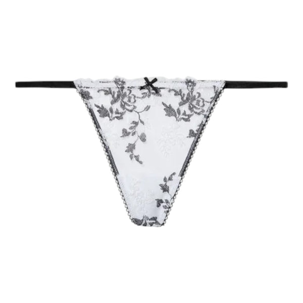 TANGA - Talla L Blanco