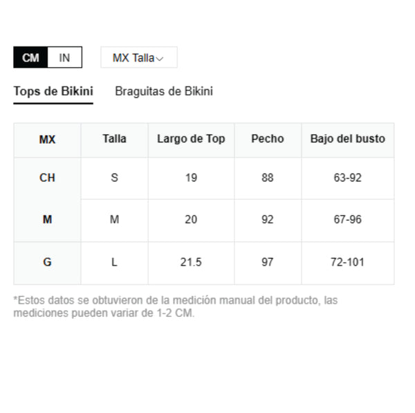 BIKINI - Talla L