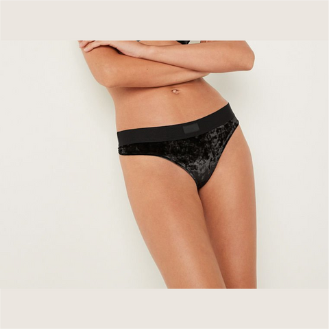 TANGA - Talla XS Negro