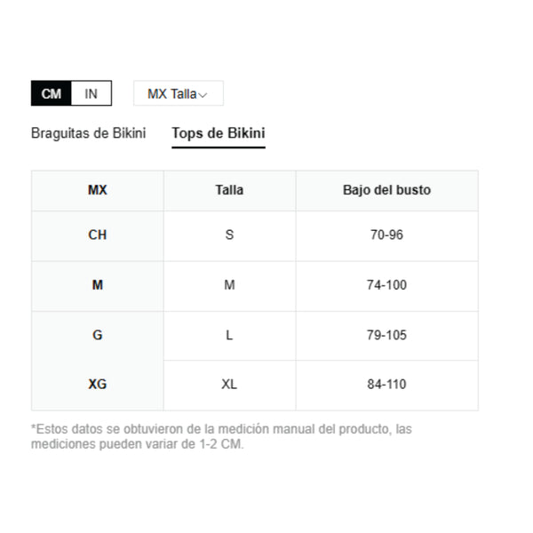 BIKINI - Talla M