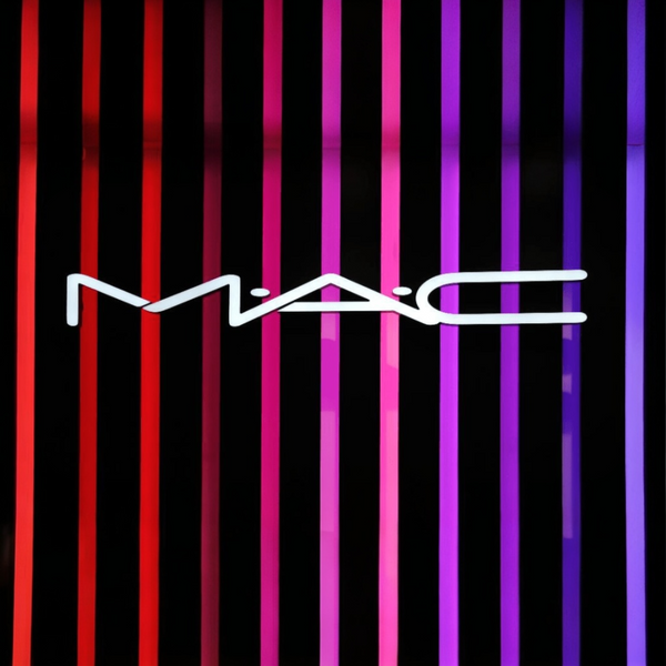 COSMETIQUERA Mac vinil doble cierre, ideal para viaje o tu bolsa