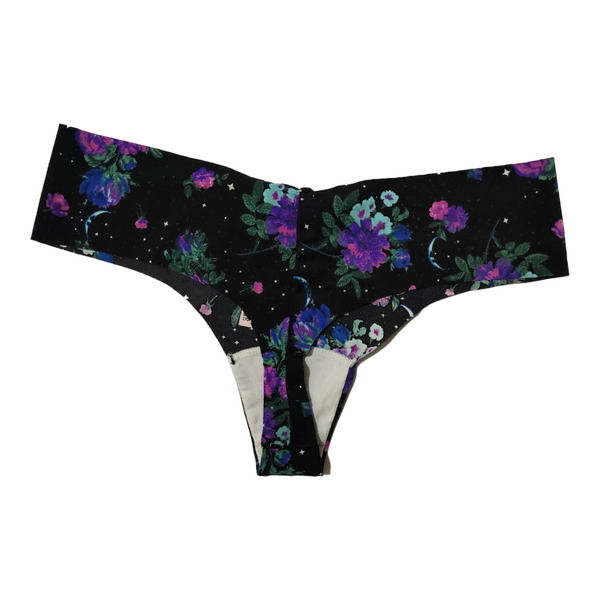 TANGA Talla S Flores ( Sin Costuras )
