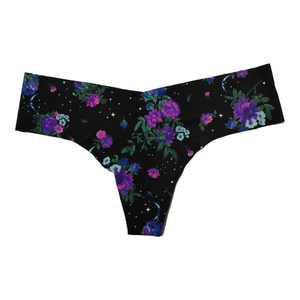 TANGA Talla S Flores ( Sin Costuras )
