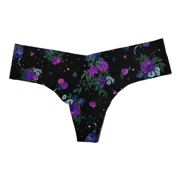 TANGA Talla S Flores ( Sin Costuras )