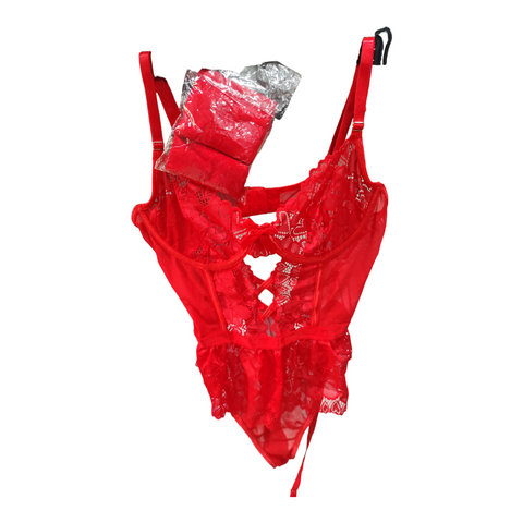 BABY DOLL - Talla S Rojo