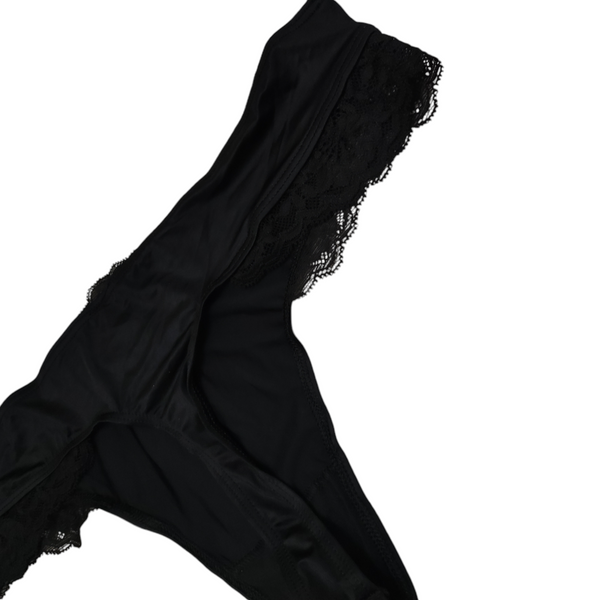 TANGA Talla M - Negro