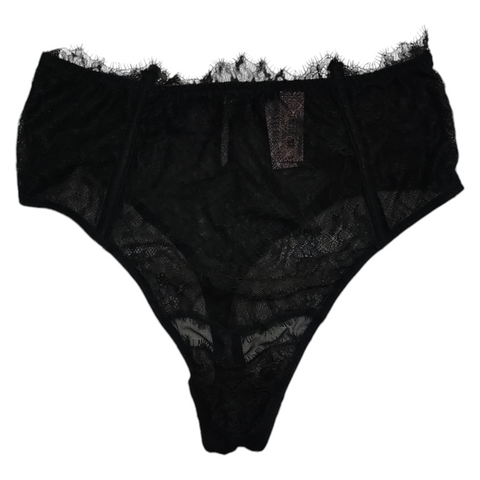 TANGA Talla S - Negro