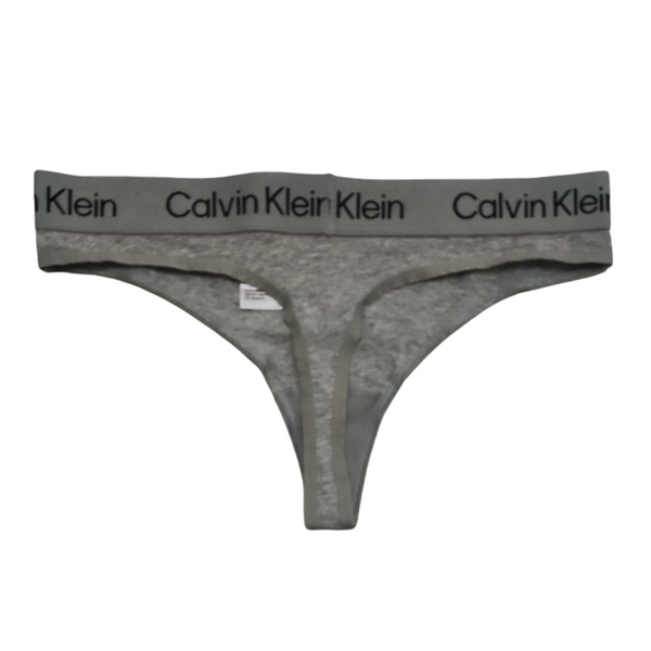 Tanga Talla S - Calvin Klein Gris