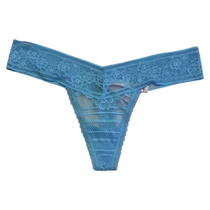 TANGA - Talla M Azul