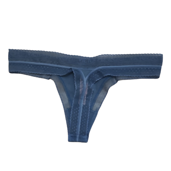 TANGA - Talla M Azul