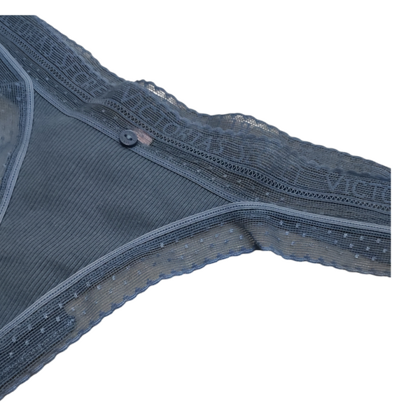 TANGA - Talla M Azul