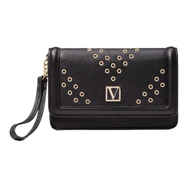 Victoria´s Secret Negro Cartera Muñequera