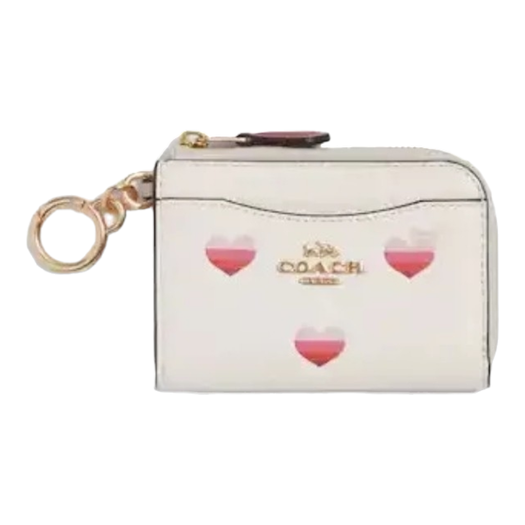 Coach Monedero Corazon Beauty Pink Shy