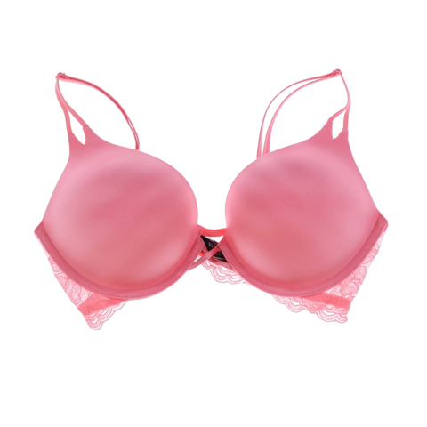 34B- Brasier push up con detalle de lazos entrecruzados