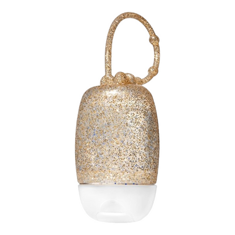 HOLDER ANTIBACTERIAL Dorado con Brillos