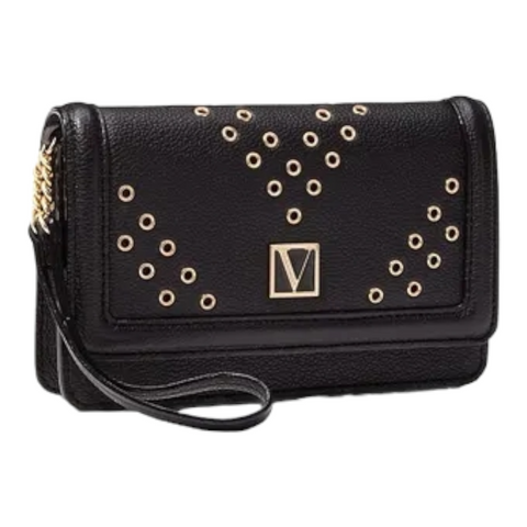 Victoria´s Secret Negro Cartera Muñequera