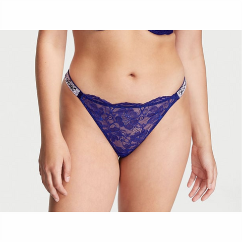 TALLA S - Tanga Brasileña Azúl