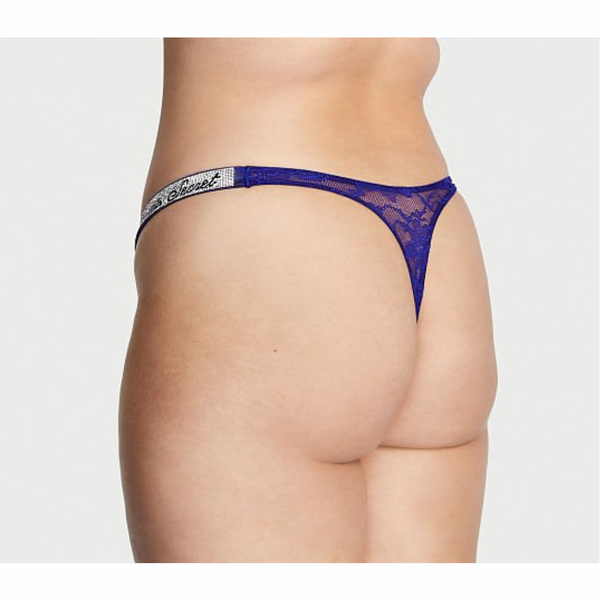 TALLA S - Tanga Brasileña Azúl