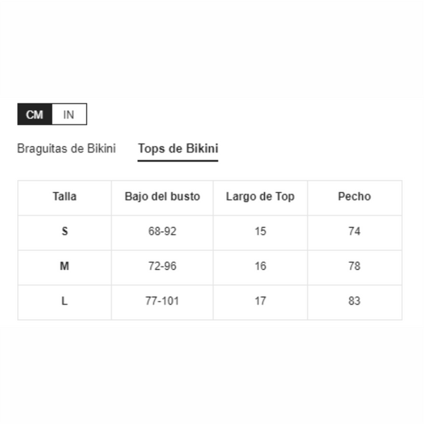 BIKINI - Talla L