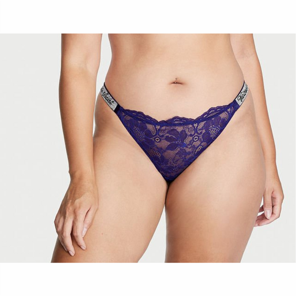 TALLA M - Panty Brasileña Azul