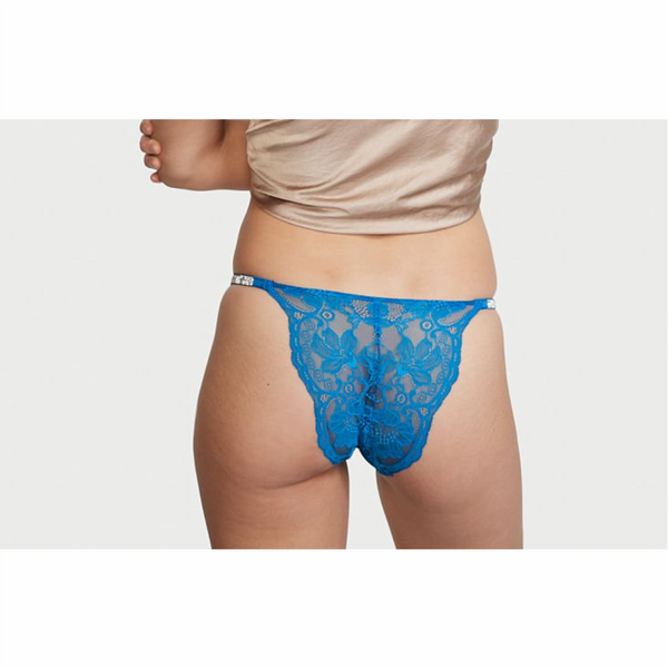 TALLA L - Panty Brasileña Azul
