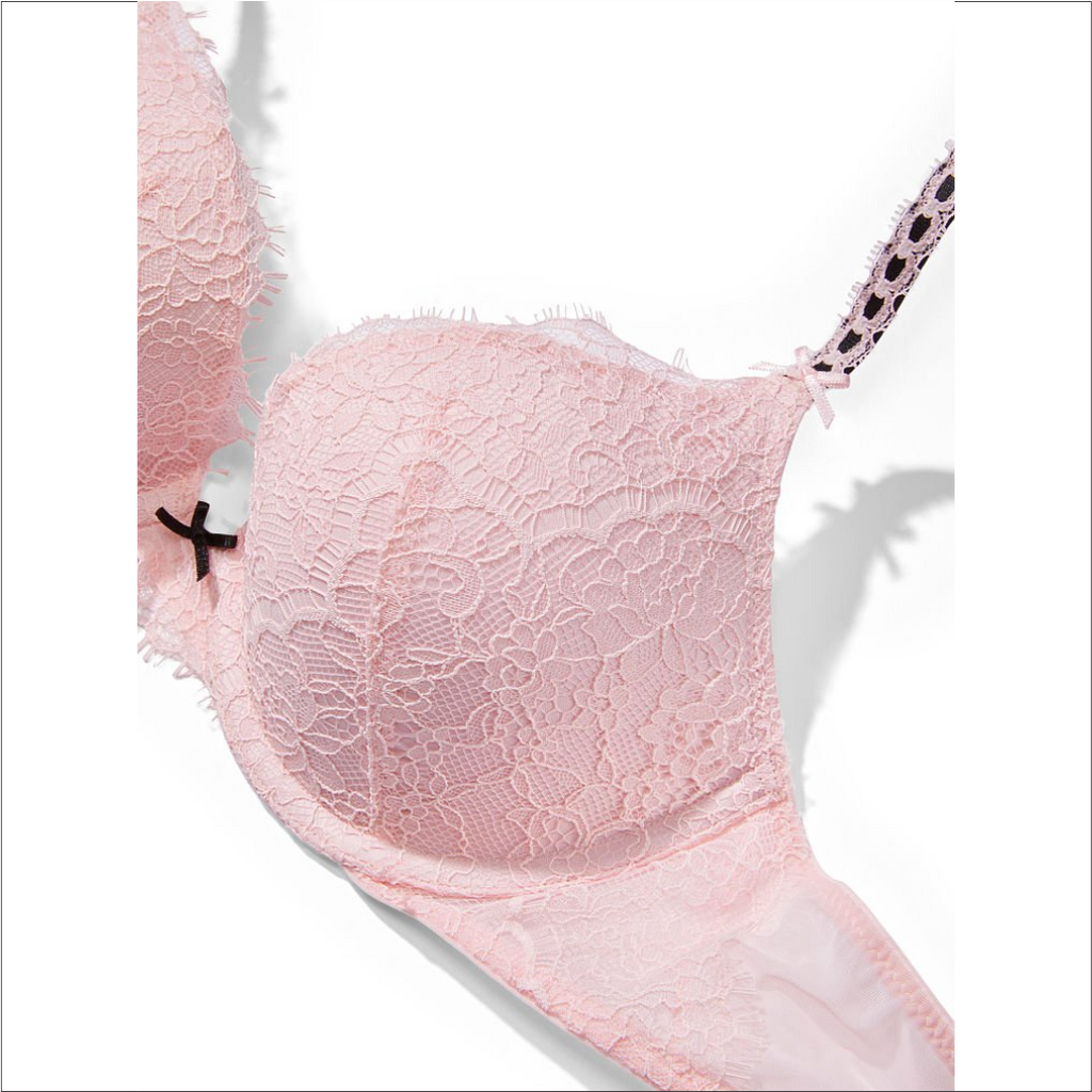 36D Brasier de encaje Beauty Pink Shy