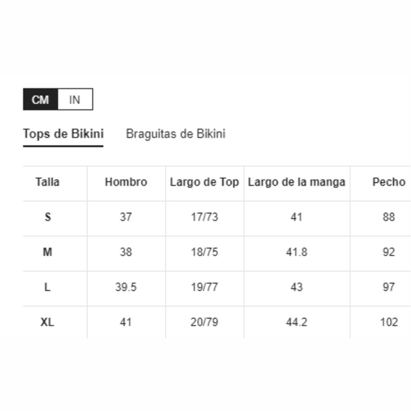 BIKINI - Talla XL