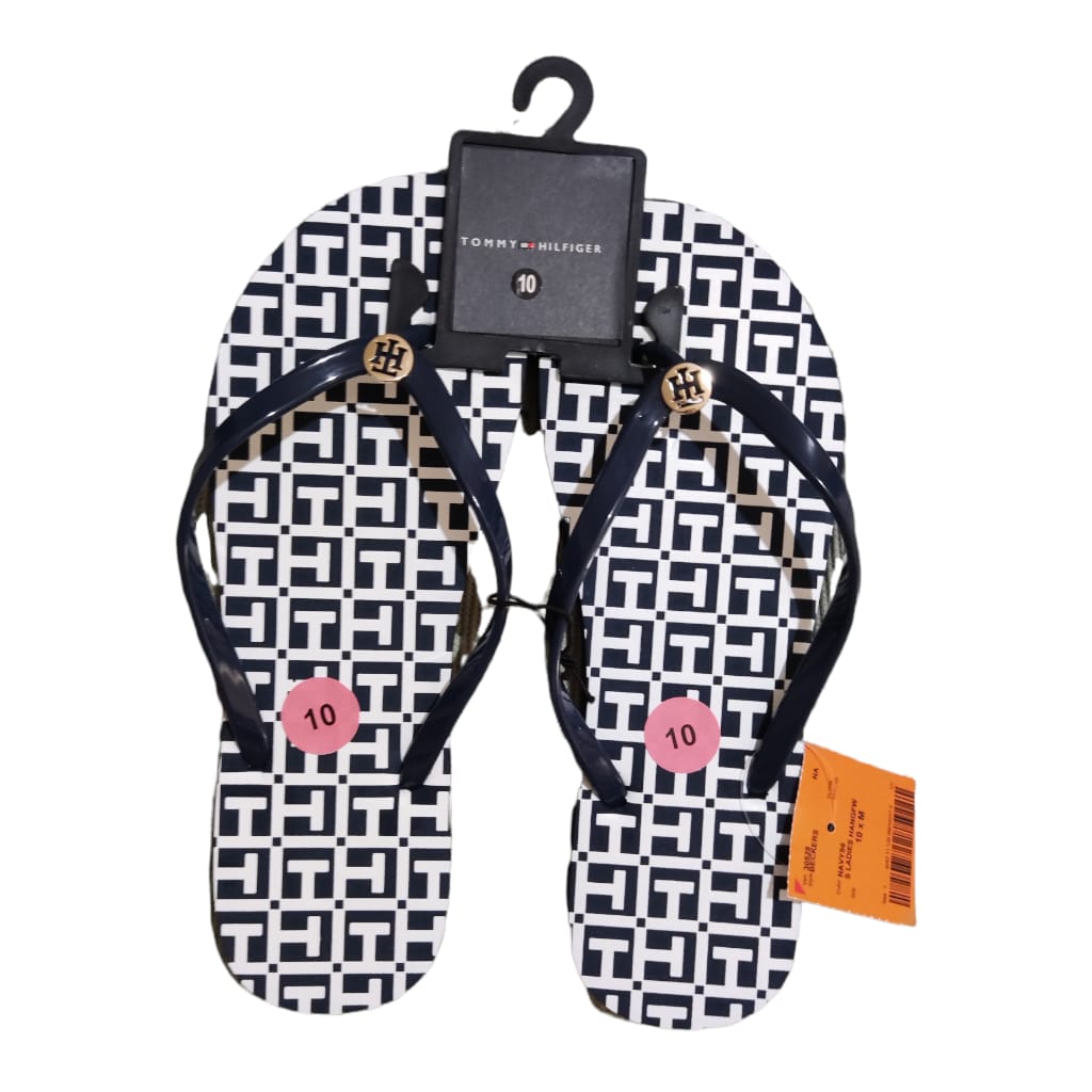 Sandalia Tommy Hilfiger - Mx #7 / USA #10 azulmarina